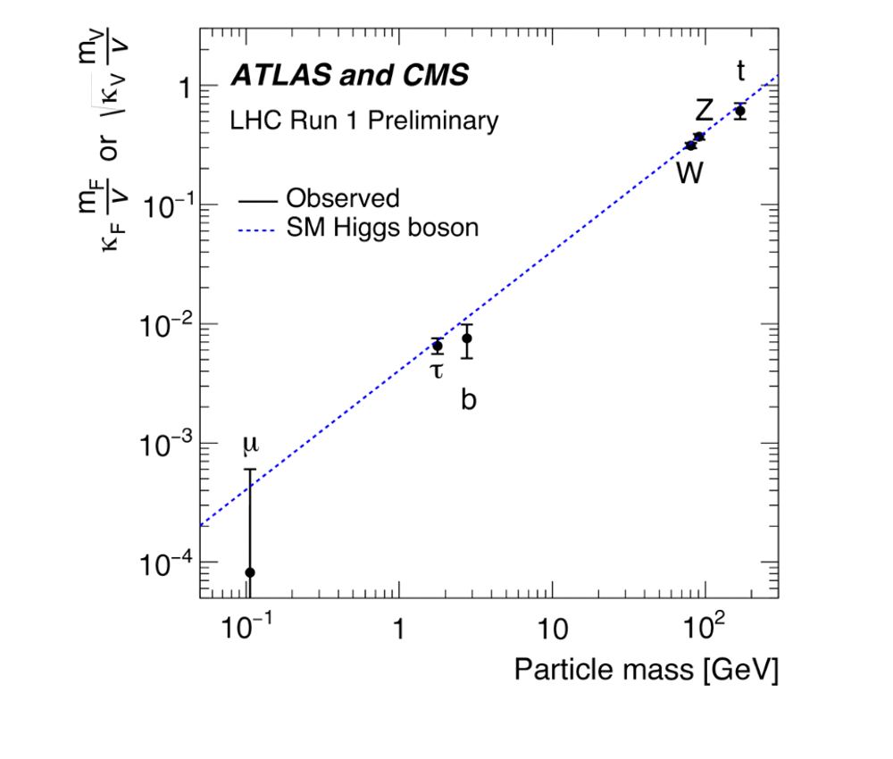 Observation of Higgs boson coupling to other Standard Model particles at CERN